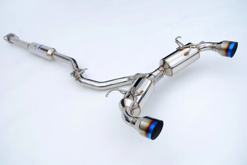 Invidia HS12SST6N21GT, 12+ Subaru BRZ / Toyota 86 N2 60mm Single Layer Titanium Burnt Tips Cat-Back Exhaust