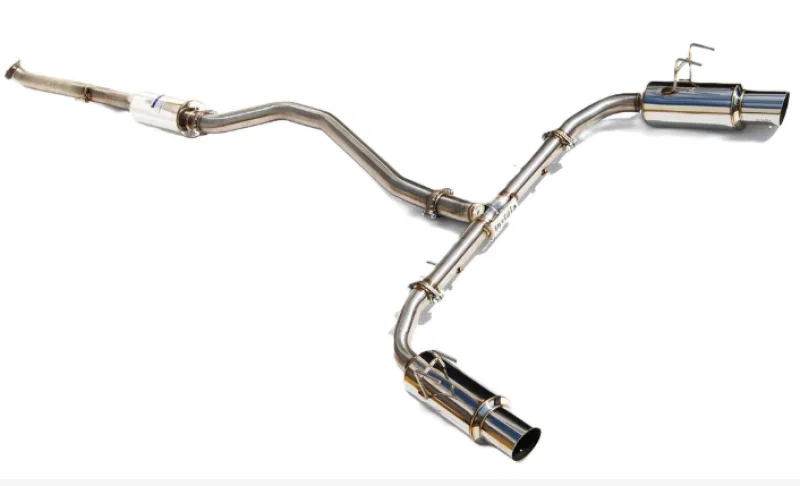 Invidia HS22HS4GD1SSL, 2022+ Honda Civic Si (1.5T) 70mm N1 Cat Back Exhaust - Stainless Steel Tips
