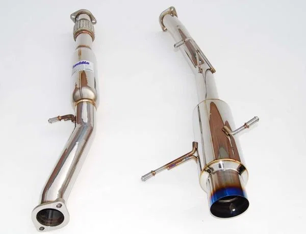 Invidia HS02SW1GTT, 02-07 WRX/STi 76mm N1 REGULAR Titanium Tip Cat-back Exhaust for Subaru Impreza