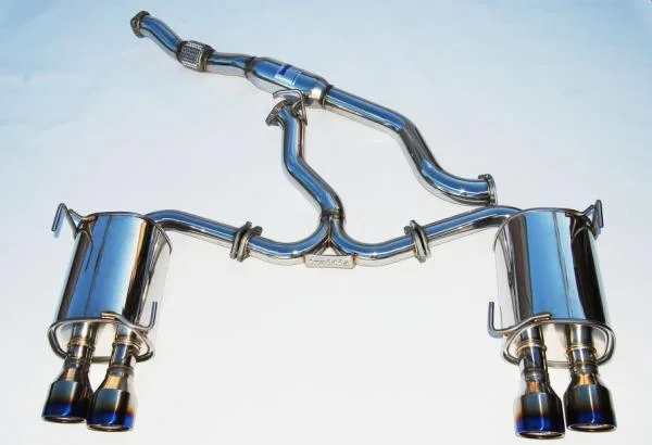 Invidia HS11STIG3T, 11+ STI/WRX Sedan Only 76mm Q300 Titanium Tip Cat-back Exhaust