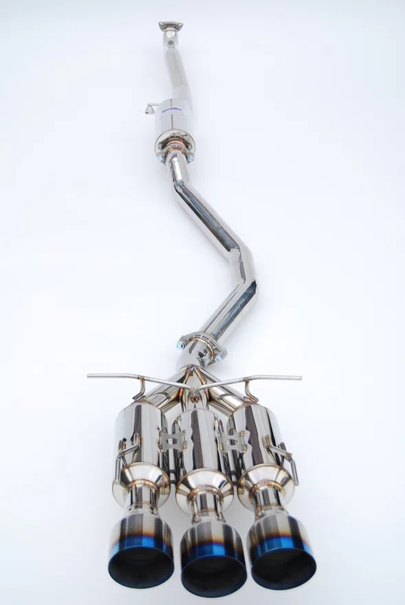 Invidia HS17CS47GM3ST, 17+ Honda Civic SI Sedan Gemini Triple Titanium Tip Cat-back Exhaust