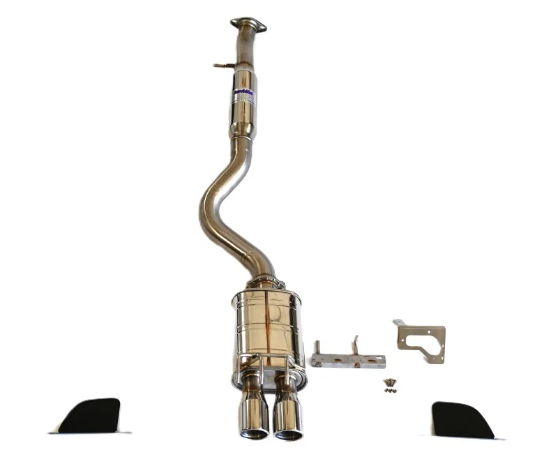 Invidia HS22TGCQ32RSL, 22+ Toyota GR Corolla Q300 Rolled Stainless Steel Tip Cat-Back