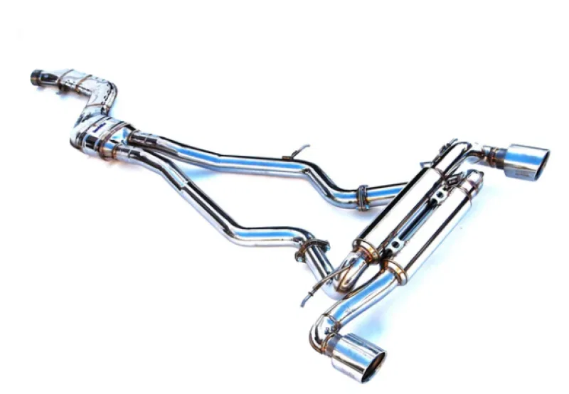 Invidia HS19TSP4VGMIRS, 2019+ Toyota Supra Gemini w/ Valve Rolled Stainless Steel Tip Cat-back Exhaust