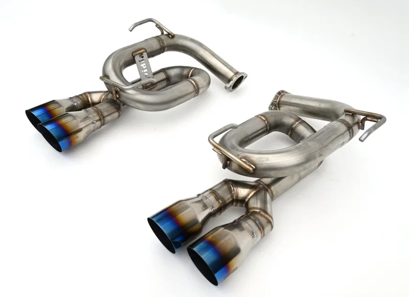 Invidia HS22SW4AT4STL, 22+ Subaru WRX Twin Loop 3.5in. Single Layer Titanium Tip Axle-Back Exhaust