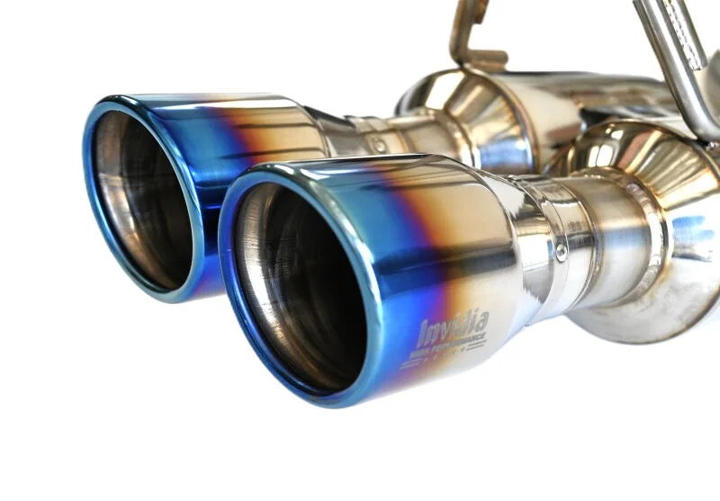 Invidia HS22TGCGM2RTL, 22+ Toyota GR Corolla R400 Rolled Titanium Tip Cat-Back