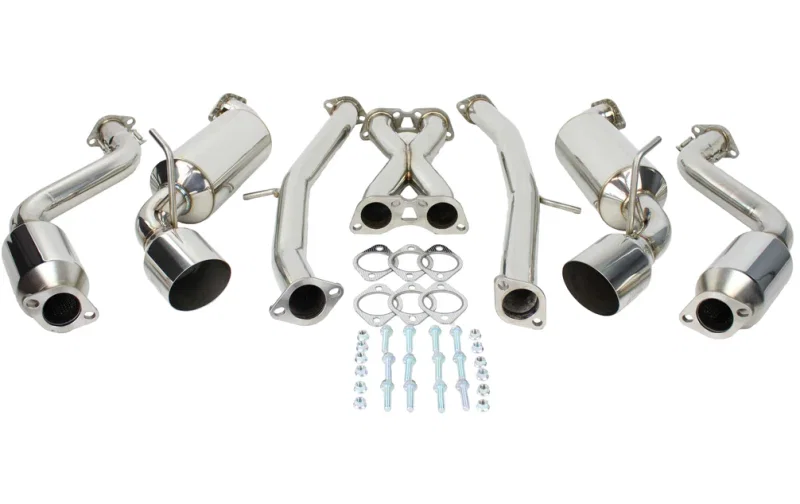 Invidia HS09N7ZGD1GS, 2009+ Nissan 370Z Dual N1 GT Stainless Steel Tip Cat-back Exhaust