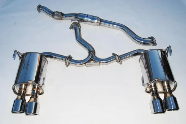 Invidia HS11STIG3S, 11+ STI/WRX Sedan Only 76mm Q300 Stainless Steel Tip Cat-back Exhaust