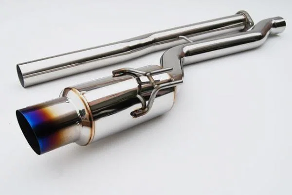 Invidia HS09MEXGRT, 09+ EVO 10 RACING Titanium Tip Cat-back Exhaust for Mitsubishi Lancer