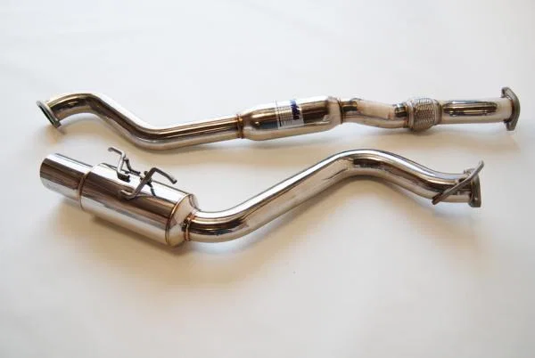 Invidia HS08SW5GTP, 08+ WRX / 08-10 STi Hatch N1 Stainless Steel Tip Cat-back Exhaust
