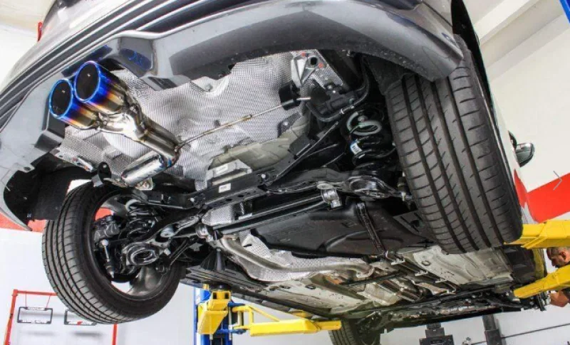Invidia HS13FFSGD1GT, 13+ Ford Focus ST N1 Titanium Tip Cat-back Exhaust