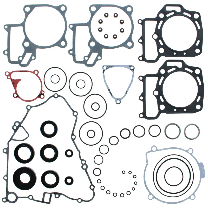 QuadBoss 564068, 08-12 Kawasaki KRF750 Teryx (02) Complete Gasket Set w/ Oil Seal