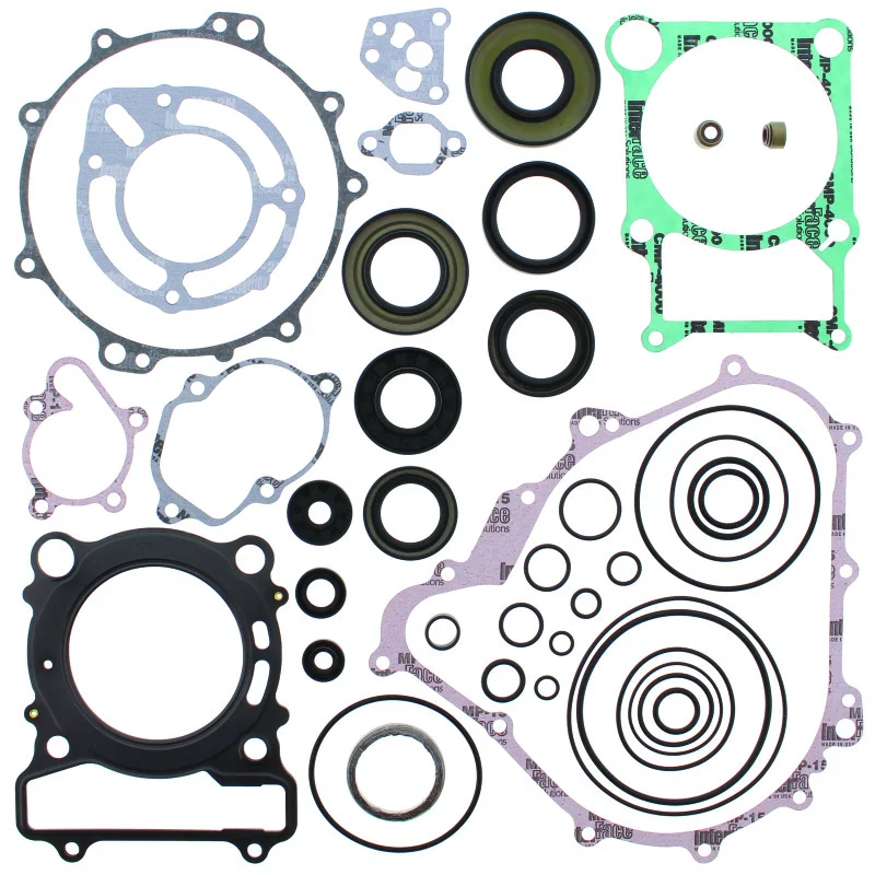 QuadBoss 564059, 07-08 Yamaha YFM400 Grizzly 4x4 Complete Gasket Set w/ Oil Seal