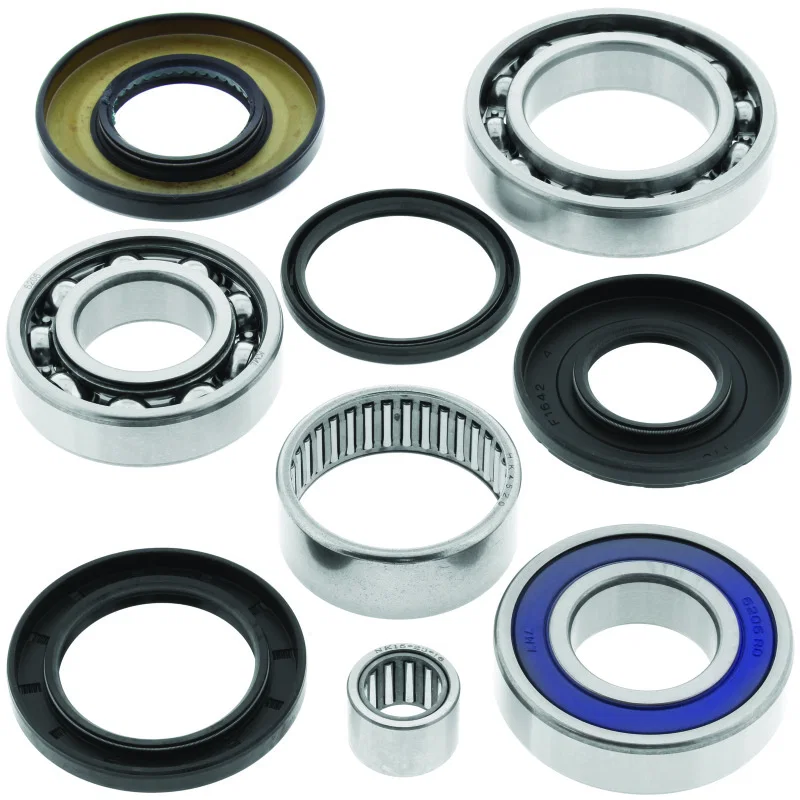 QuadBoss 413028, 02-14 Suzuki LT-F250 Ozark Rear Differential Bearing & Seal Kit
