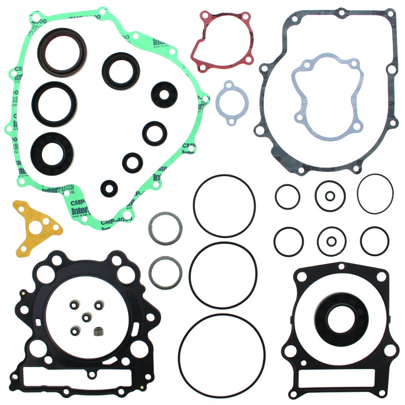 QuadBoss 564050, 02-08 Yamaha YFM660 Grizzly 4x4 Complete Gasket Set w/ Oil Seal