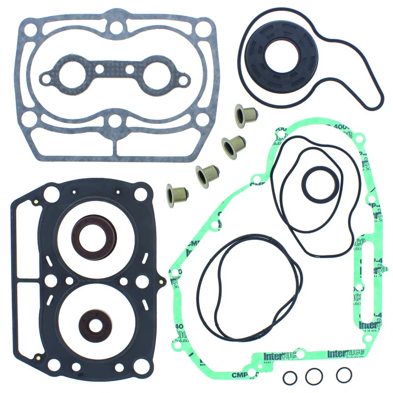 QuadBoss 564733, 05-09 Polaris Ranger 700 4x4 Complete Gasket Set w/ Oil Seal