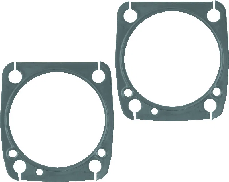 TwinPower 043185, Base Gasket 3.5 Inch Bore .020 Rubber Covered Steel Replaces H-D 16774-86D 84-99 Evo BT for Harley-Davidson
