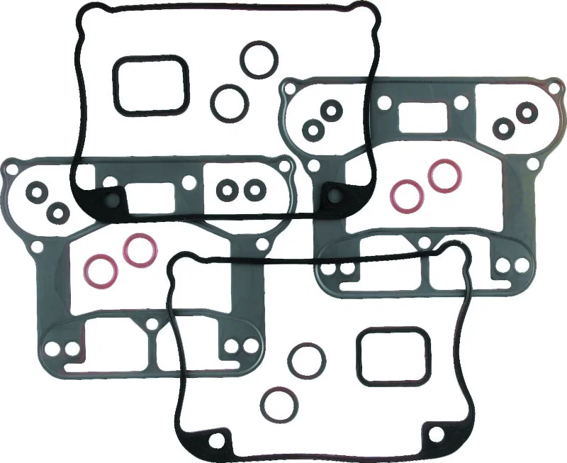 TwinPower 043200, 04-06 XL Rocker Box Gasket Kit Replaces H-D 17036-91A for Harley-Davidson