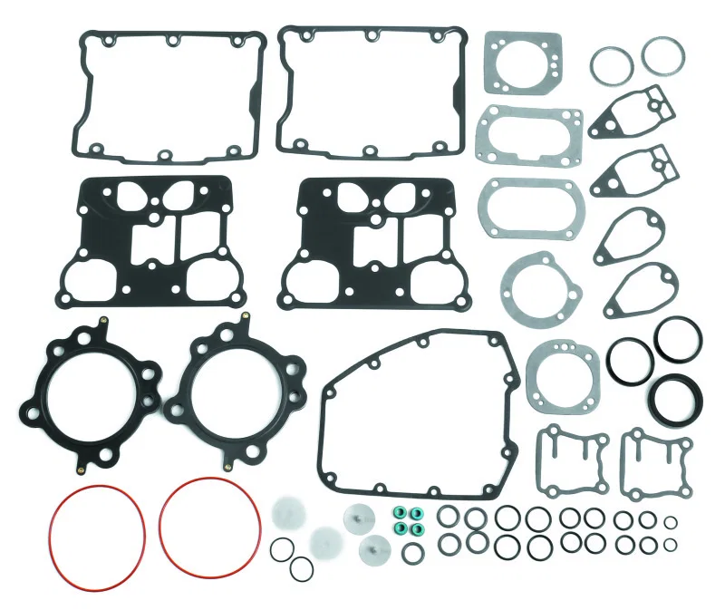 TwinPower 043154, 99-02 Twin Cam Big Twin Top End Gasket Kit Replaces H-D 17052-99B STD Bore for Harley-Davidson