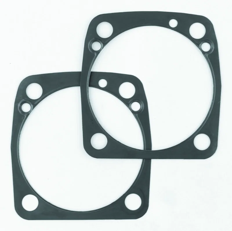 TwinPower 043186, Base Gasket 3 5/8 Inch Bore .020 Rubber Covered Steel Replaces 84-99 Evo BT Pair for Harley-Davidson