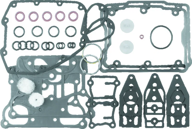 TwinPower 043310, 99-17 Twin Cam Big Twin Models Cam Change Gasket Kit W/ Rocker Box for Harley-Davidson