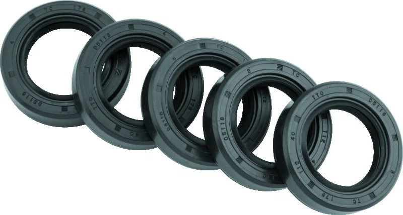TwinPower 045312, Wheel Seals Replaces H-D 47519-83A .410 Thick 5 Pak for Harley-Davidson