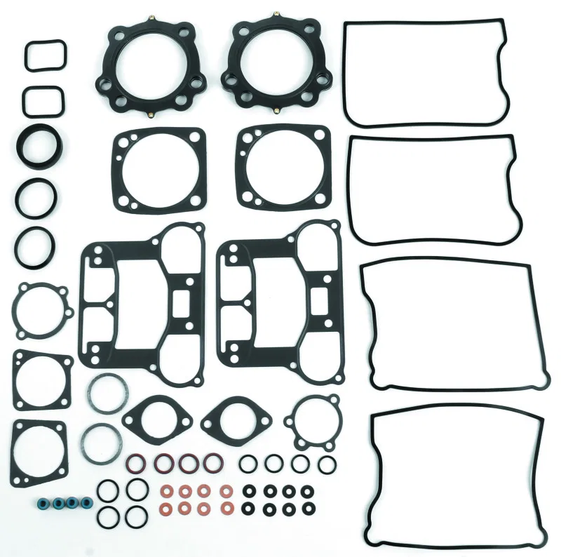 TwinPower 043158, 84-91 Evolution Big Twin Top End Gasket Kit Replaces H-D 17033-83B 3.5 Inch Bore for Harley-Davidson