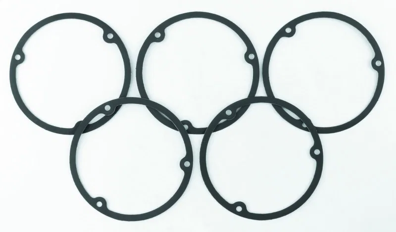 TwinPower 043267, 84-99 Big Twin Exc 99 Softail and Dyna models Derby Cover Gasket 5 Pk for Harley-Davidson