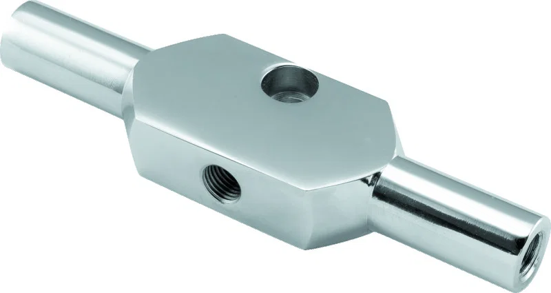 TwinPower 035899, Stainless Brake Tee 4.75 Inches For ABS Touring Models Custom