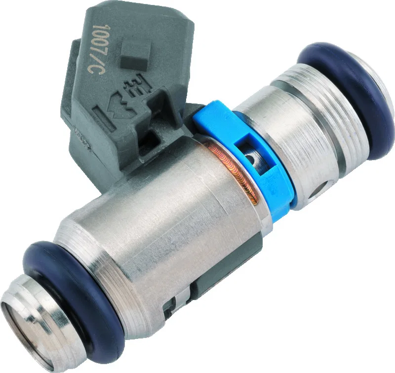 TwinPower 422631, 07-Up XL Fuel Injector Replaces H-D 27706-07 3.85 gms/sec Blue Band for Harley-Davidson