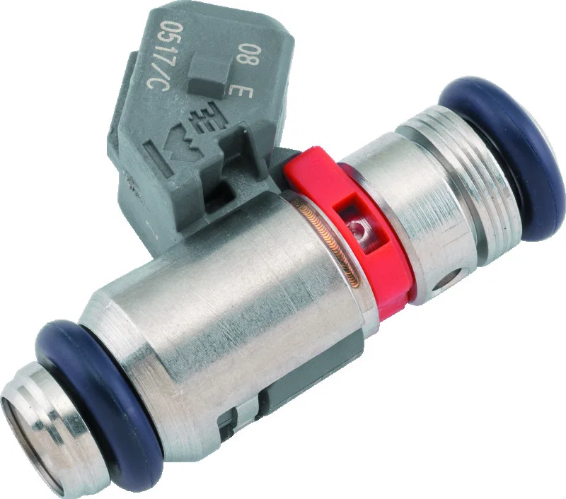 TwinPower 422627, 08-16 Touring Fuel Injector Replaces H-D 27617-08 5.3 gms/sec Red Band for Harley-Davidson