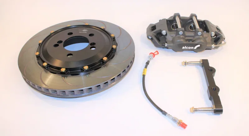 Alcon BRK.200510, BMW F8X 4 Piston 355x28mm Rear Race Kit - Anodized