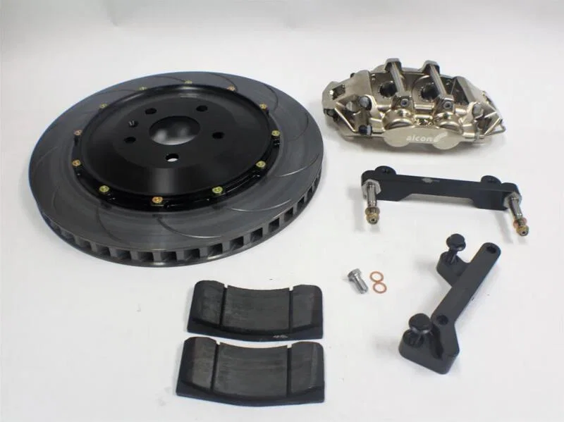 Alcon BRK.200555.H163, Pro-System Chevrolet Corvette C8 (OEM & Aftermarket Wheels) Brake Kit - Rear