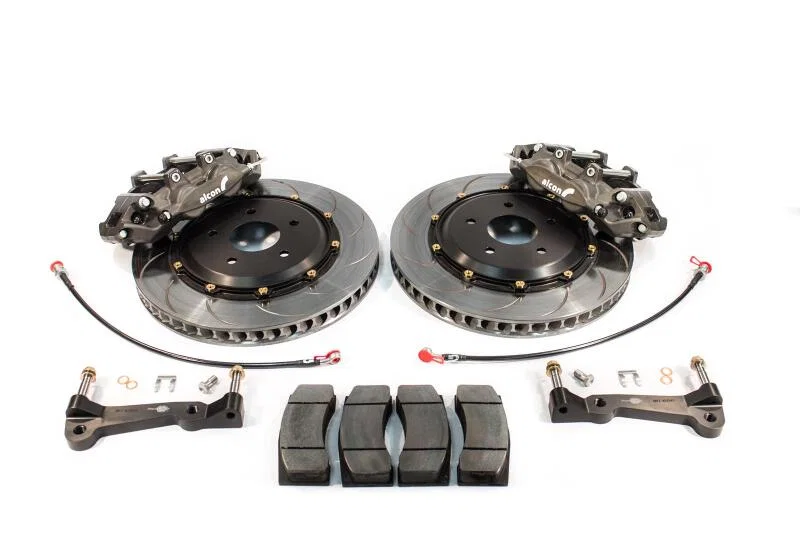 Alcon BRK.200531.H163, Pro-System Chevrolet Corvette C6 (Z06 & Aftermarket 18in Wheels) Brake Kit - Rear