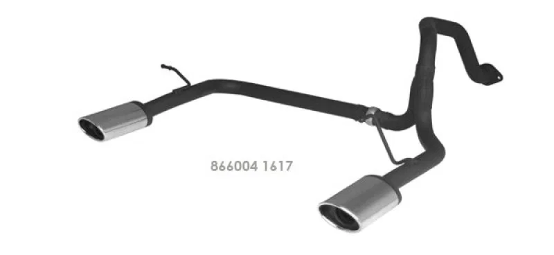Remus 866004 1617, 2004 Ssang Yong Kyron 4X4 M200 2.0L Xdi Axle Back Exhaust