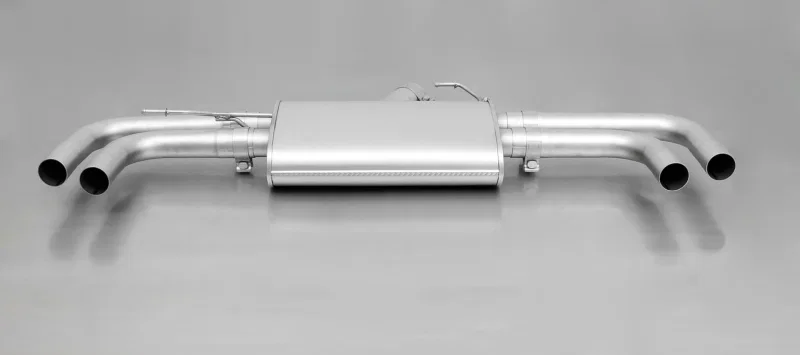 Remus 086014 0500, 2011 BMW X3 F25 Axle Back Exhaust (Tail Pipes Req)