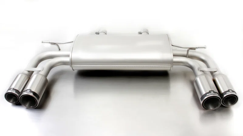 Remus 289111 1584C, 2011 Hyundai Genesis Coupe 2.0L/3.8L Cat Back Exhaust (Connection Tube Req)