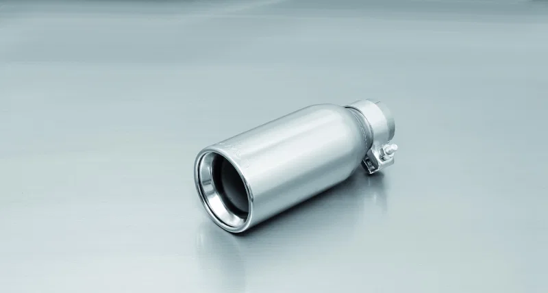 Remus 0007 70, 2006 Opel Corsa D (w/OE Sport Rear Skirt) 1.3L CDTi 102mm Rolled Edge Chromed Tail Pipe Set