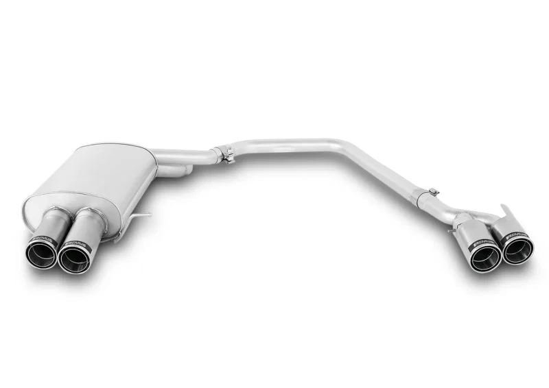 Remus 087612 1584C, 2010 BMW 5 Series F10 Sedan/F11 Touring 2.0L (N47D20C/N57D30A) Axle Back Exhaust