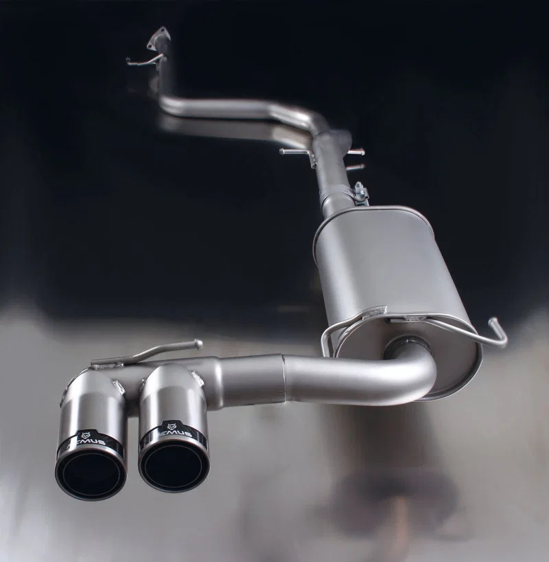 Remus 253111 5584C, 2010 Honda Cr-Z 1.5L Hybrid (+ 7 Kw E-Motor) Cat Back Exhaust (Diffusor Req)