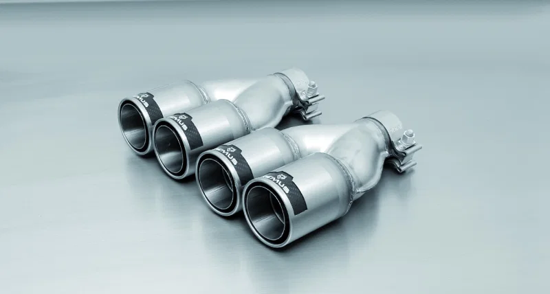 Remus 0010 84C, 2006 Peugeot 207 3 & 5 Door 1.4L/1.6L HDI 84mm Straight w/Carbon Insert Tail Pipe Set