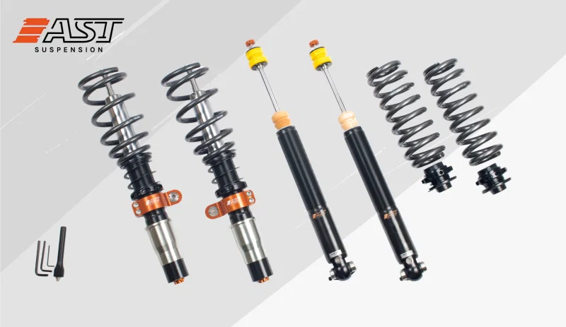 AST ACU-B1603SD, 11-12 BMW 1 Series M E82 RWD 5100 Street Coilovers w/ Springs & Droplink