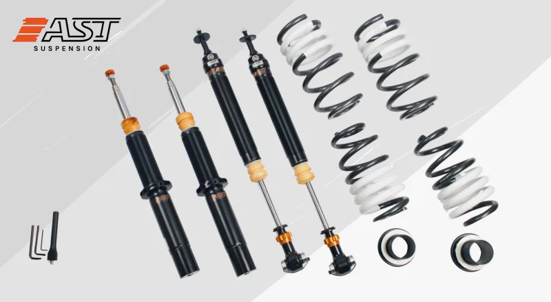 AST ACU-A2110S, 15-23 Audi A4 B9 FWD 5100 Street Coilovers w/ Springs