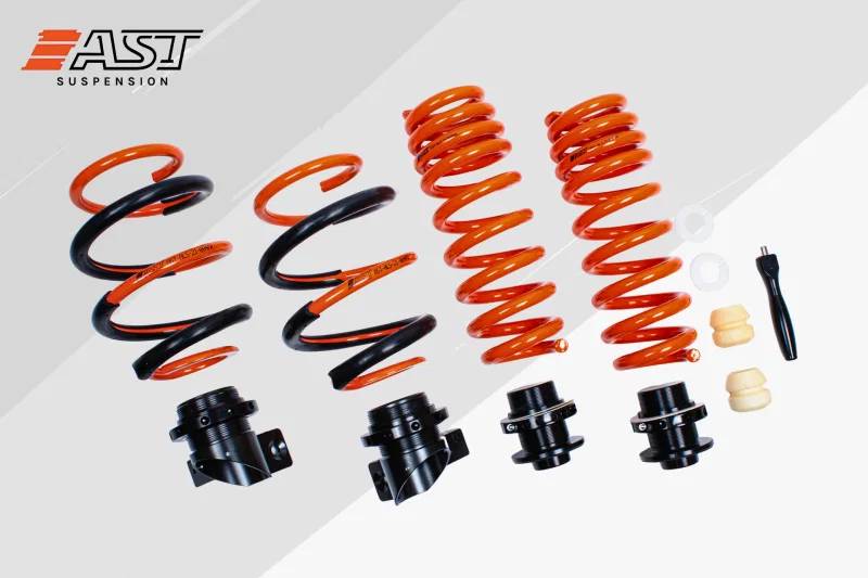 AST ASTALS-21-004, BMW G87 M2 / G80 M3 / G81 /G82 M4 / G83 M4 Adjustable Lowering Springs - 20-46mm Fr / 10-36mm Rr