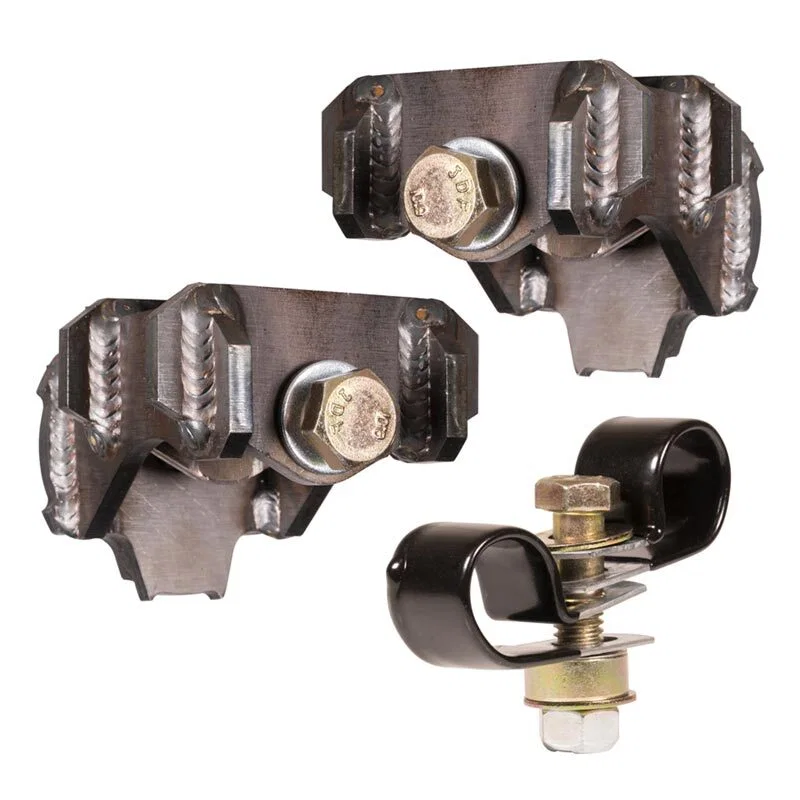 Carli CS-DUSM-14-R, 14-22 Ram 2500 Dominator Upper Shock Mounts Rear Weld In & E-Brake Bracket