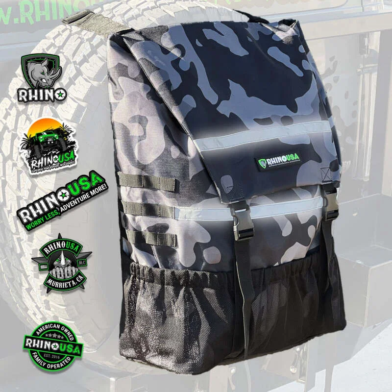 Rhino USA TIREBAG-CAMO, Spare Tire Trash Bag - Camo