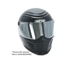 Outlaw Bandit Helmet - Flat Black - Double Extra Large image 2