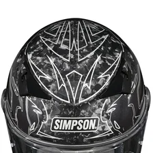 Buell Motorcycles Mod Bandit Helmet - Forged Carbon Fiber - Extra Small image 6