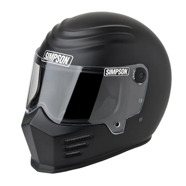 Outlaw Bandit Helmet - Flat Black - Double Extra Large