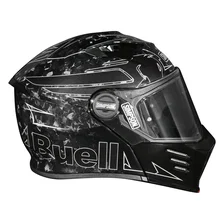 Buell Motorcycles Mod Bandit Helmet - Forged Carbon Fiber - Extra Small image 2