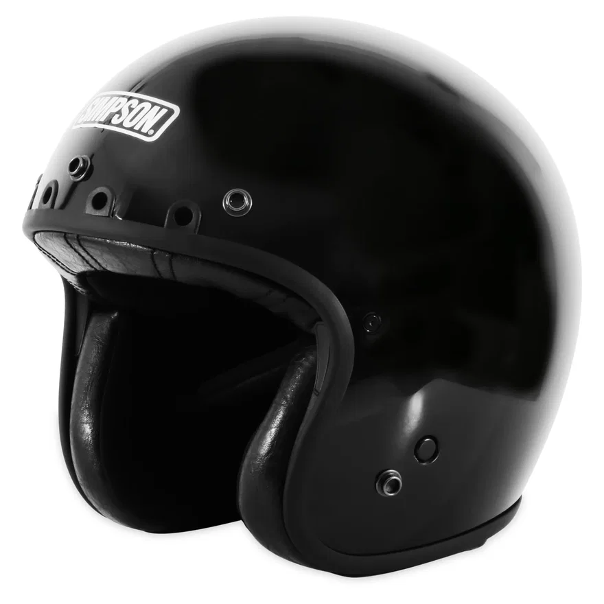 Chopper Helmet - Black - Double Extra Large